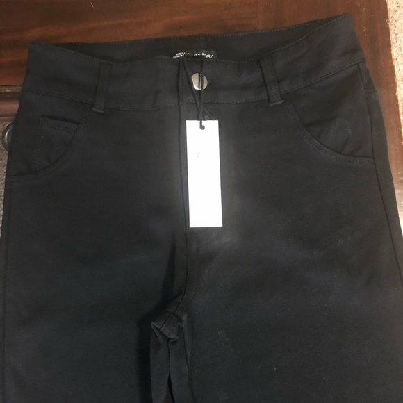 Ponte skinny lace up pants - Picture 7 of 8